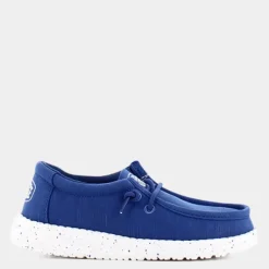WALLY YOUTH SLUB- SNEAKERS TRUE BLUE HD.40044