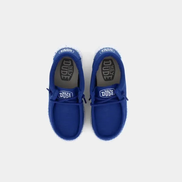 WALLY YOUTH SLUB- SNEAKERS TRUE BLUE HD.40044