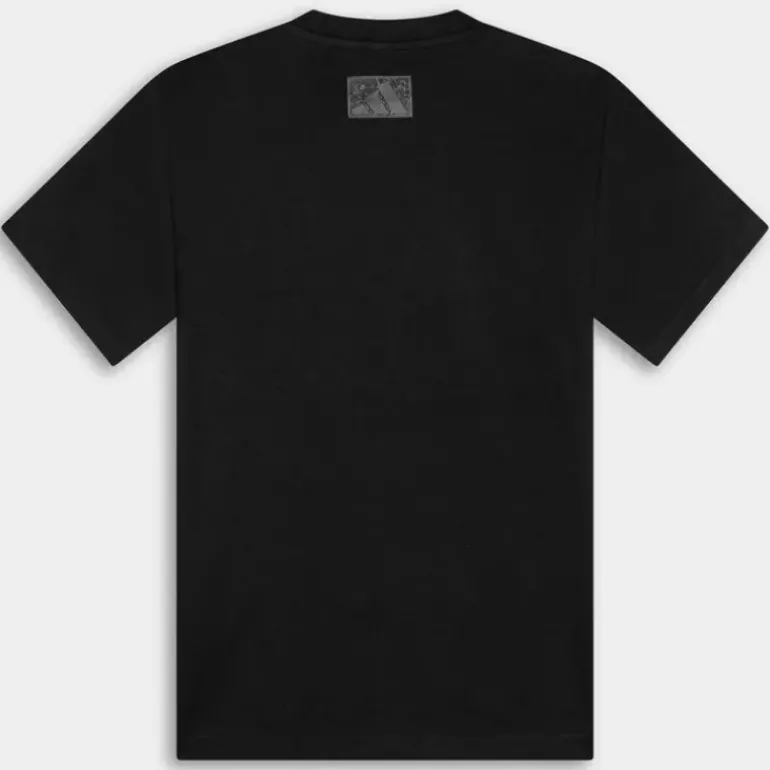 W C CAMO TEE- T-SHIRT Black JJ4110