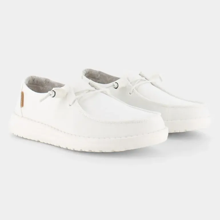 WENDY CHAMBRAY- MOCASSINI BIANCO 121410123
