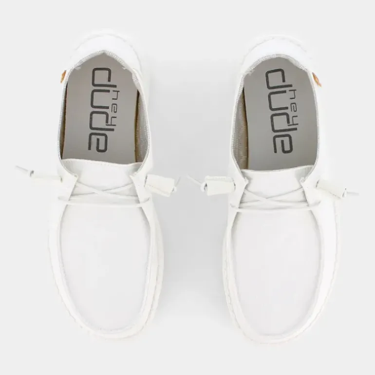 WENDY CHAMBRAY- MOCASSINI BIANCO 121410123