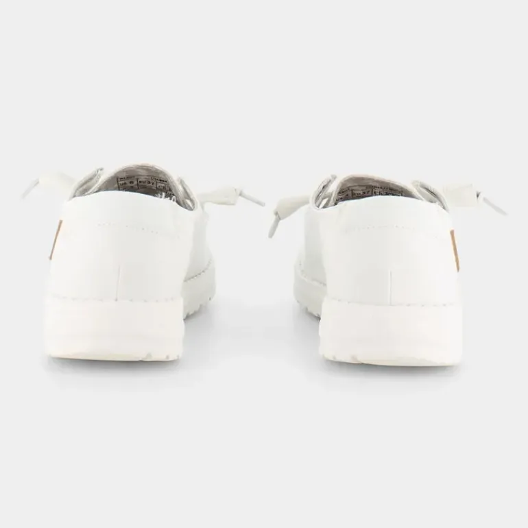 WENDY CHAMBRAY- MOCASSINI BIANCO 121410123