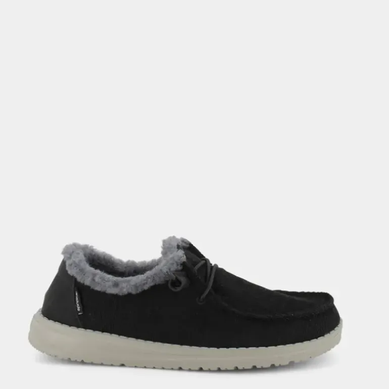 WENDY CHAMBRAY- MOCASSINI BLACK 121414959
