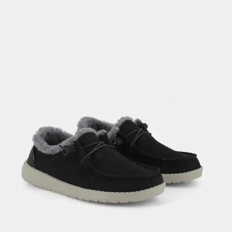 WENDY CHAMBRAY- MOCASSINI BLACK 121414959