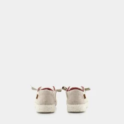 WENDY CHAMBRAY- MOCASSINI WHITE NUT HD.40058
