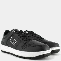 XK404- SNEAKERS BLACK+BLACK+WHITE X8X189