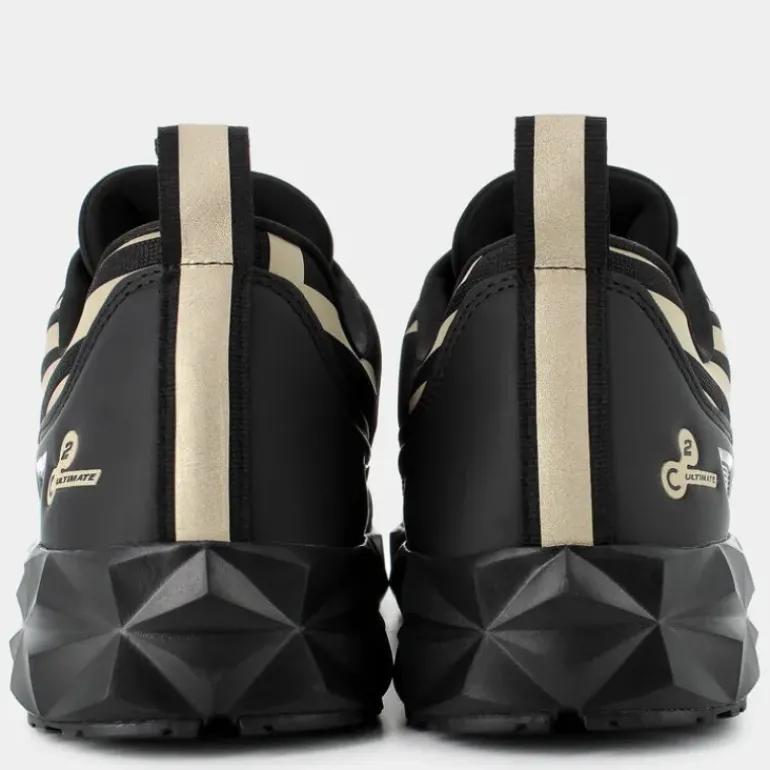 XK433- SNEAKERS TRIPLE BL+LIGHT GOLD X8X217