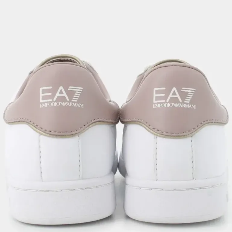 XK346- SNEAKERS WHITE+FAWN+GOLD X8X102