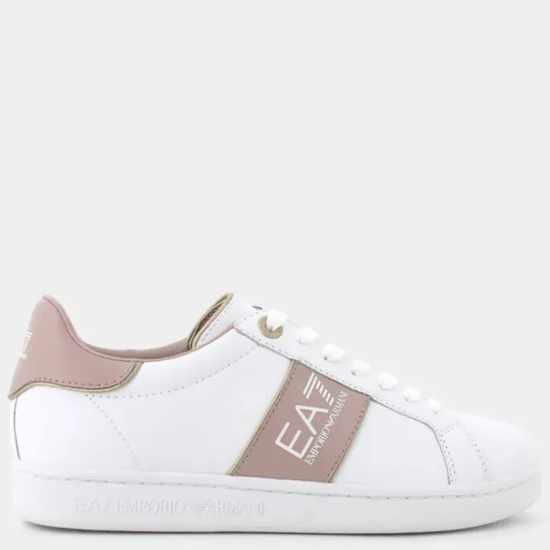 XK346- SNEAKERS WHITE+FAWN+GOLD X8X102