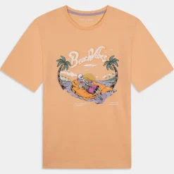 ZION TEE- T-SHIRT APRICOT ICE 12247808