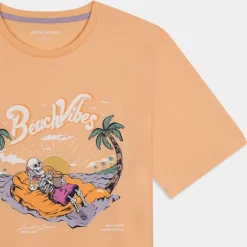 ZION TEE- T-SHIRT APRICOT ICE 12247808